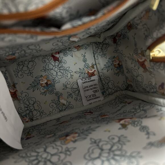 Loungefly Disney Snow White and the Seven Dwarfs Floral Mini Backpack Prince Bag - Picture 14 of 14